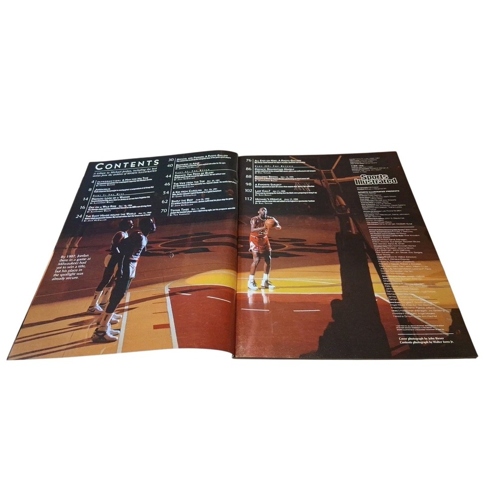 MICHAEL JORDAN January SPORTS ILLUSTRATED‎ 1999 Collector's Edition Newsstand NM - Picture 8 of 12